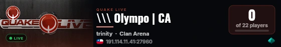 \\\ Olympo | CA live status badge