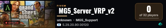  MG5_Server_VRP_v2 live status badge