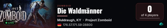 Die Waldmänner live status badge