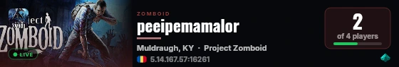 peeipemamalor live status badge