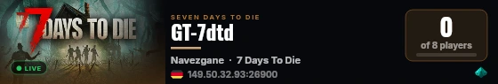 GT-7dtd live status badge