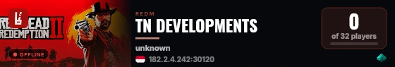 TN DEVELOPMENTS live status badge