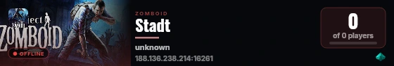 Stadt live status badge
