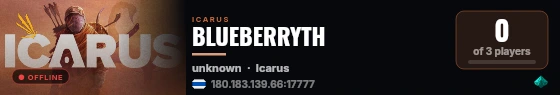 BLUEBERRYTH live status badge