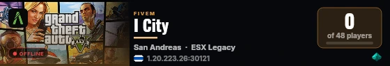 I City live status badge