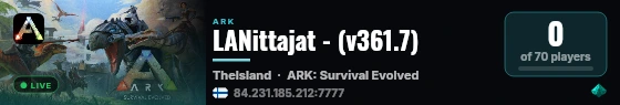 LANittajat - (v361.7) live status badge