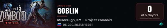 GOBLIN live status badge
