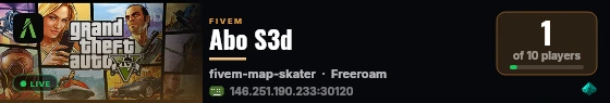 Abo S3d live status badge