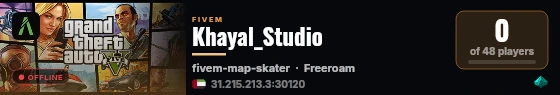 Khayal_Studio live status badge