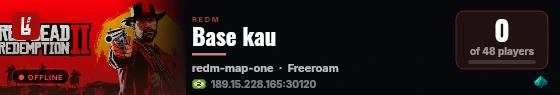 Base kau live status badge