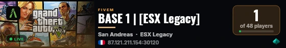 BASE 1 | [ESX Legacy] live status badge