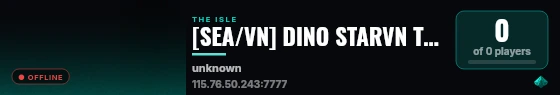 [SEA/VN] DINO STARVN Test | Viet Nam live status badge