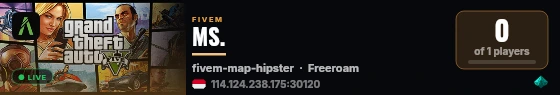 MS. live status badge