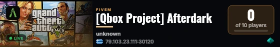 [Qbox Project] Afterdark live status badge