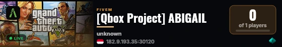 [Qbox Project] ABIGAIL live status badge