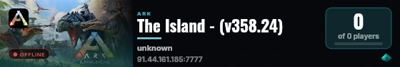 The Island - (v358.24) live status badge