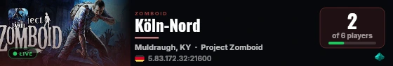 Köln-Nord live status badge