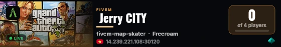  Jerry CITY live status badge