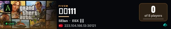测试111 live status badge