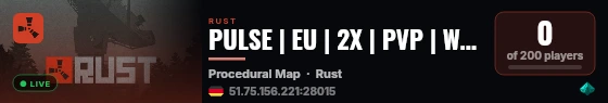 PULSE | EU | 2X | PVP | WEEKEND RAIDS | TRIO live status badge