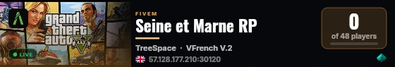 Seine et Marne RP live status badge