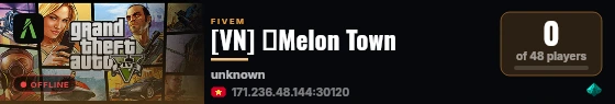 [VN] 🍉Melon Town live status badge