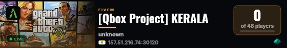 [Qbox Project] KERALA live status badge