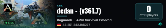 dedan - (v361.7) live status badge