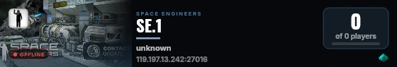 SE.1 live status badge