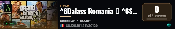 ^6Dalass Romania ➜ ^6STAFF FREE live status badge