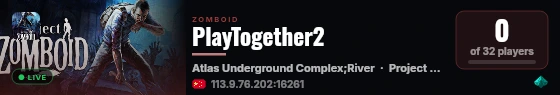 PlayTogether2 live status badge
