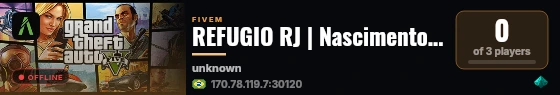 REFUGIO RJ | Nascimento M live status badge