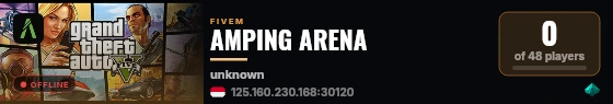 AMPING ARENA live status badge
