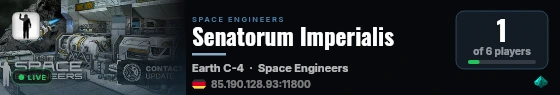 Senatorum Imperialis live status badge