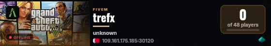 trefx live status badge