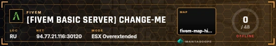 HUD badge preview
