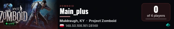 Main_plus live status badge