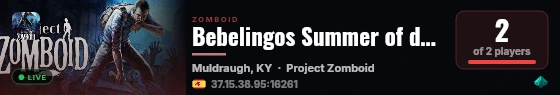 Bebelingos Summer of death live status badge