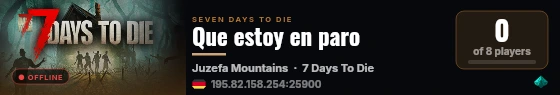 Que estoy en paro live status badge