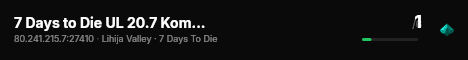 7 Days to Die UL 20.7 Komin 4Fun live status badge