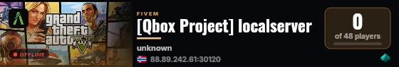 [Qbox Project] localserver live status badge