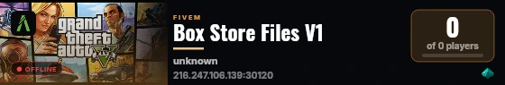 Box Store Files V1 live status badge