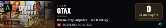 GTAX live status badge