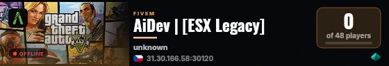 AiDev | [ESX Legacy] live status badge