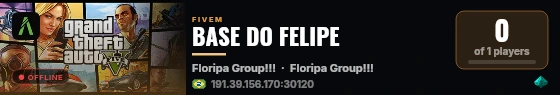 BASE DO FELIPE live status badge