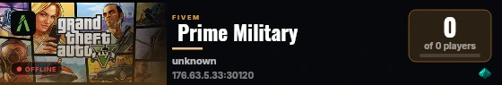  Prime Military live status badge