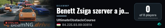 Benett Zsiga szerver a jobbik live status badge