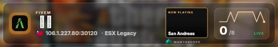 Glass badge preview