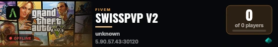 SWISSPVP V2 live status badge