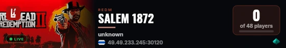 SALEM 1872 live status badge
